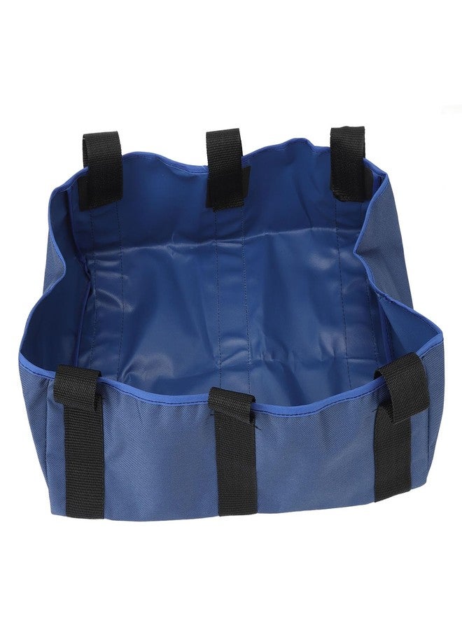 TMISHION Under Seat Rollator Bag, Walker Basket Bag Rollator Bag Storage Hook and Portable Nylon Under Seat Wheelchair Basket Wheelchair Basket Walker Storage Bag for Umbrella (Blue) - Image 1
