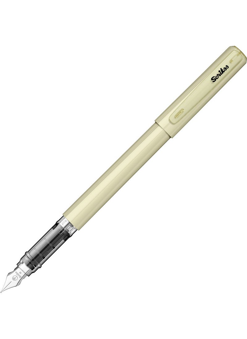 Scrikss قلم حبر جاف Scrikss Primeo M Nib Kiwi  - Image 1