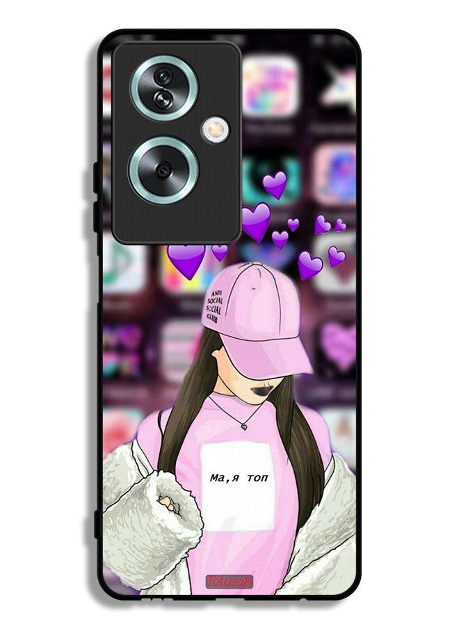 Tolwak - Oppo A2 Protective Case Cover Anti Social Club - Image 1