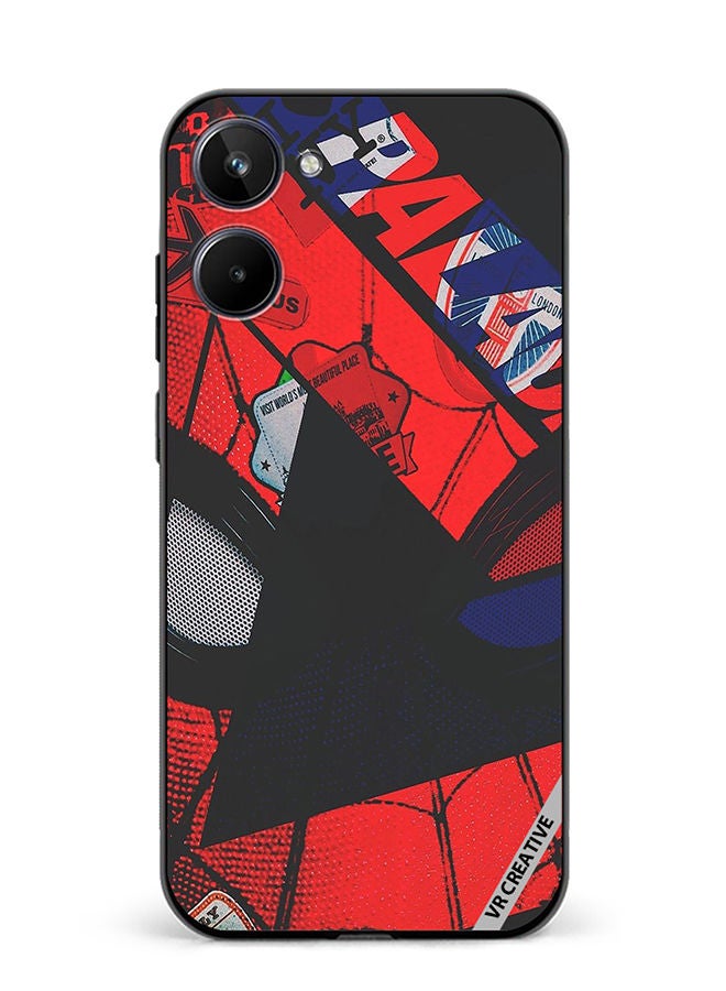 VR CREATIVE Protective Case Cover For Realme 10 Newyork Design Multicolour - Image 1