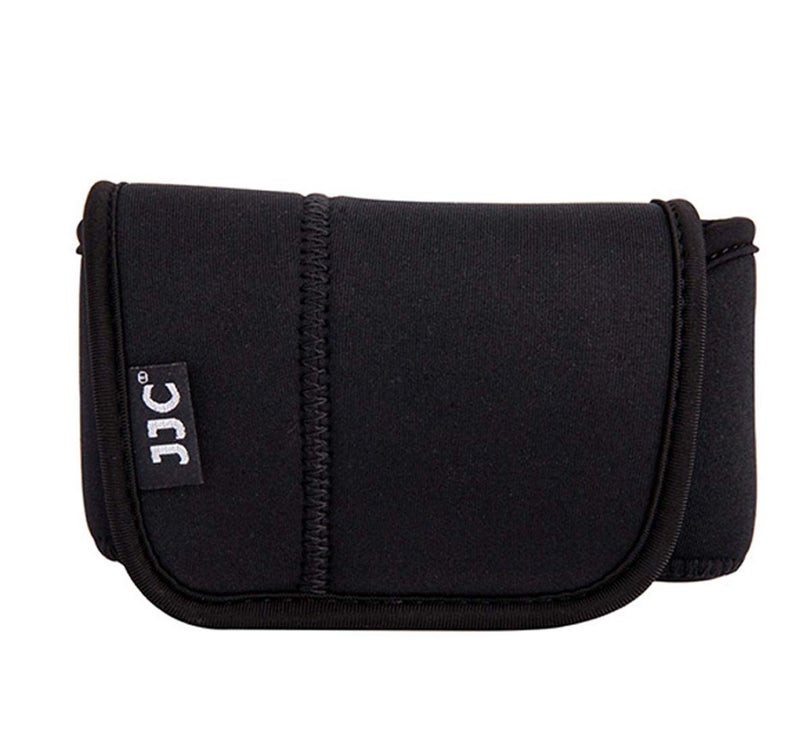 Fotasy JJC Black Ultra Light Neoprene Camera Case, Compatible with X-E4 X-T30 II X-T30 X-T20 X-T10 +Short Prime Lens, 18mm F1.4/ 27mm F2.8/ 35mm F2, Pouch Bag Fuji X100V X100VI, Compact Size 127x85x84mm - Image 4