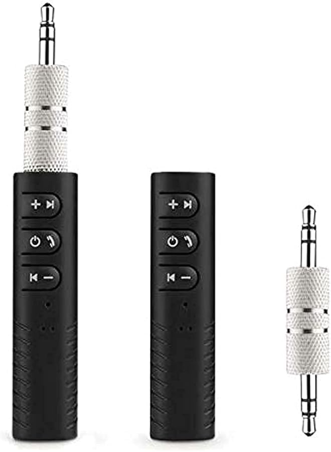 الكبريت مجموعة سيارة صغيرة لاسلكية مزودة بتقنية البلوتوث، بدون استخدام اليدين، مقبس صوت 3.5 مم، محول مستقبل، AUX لمكبر الصوت وسماعات الرأس