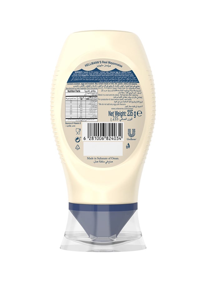 Hellmann's Mayonnaise, Ideal as a dip, dressing or spread, Real, 100% recycled plastic bottle, 235g - Image 2