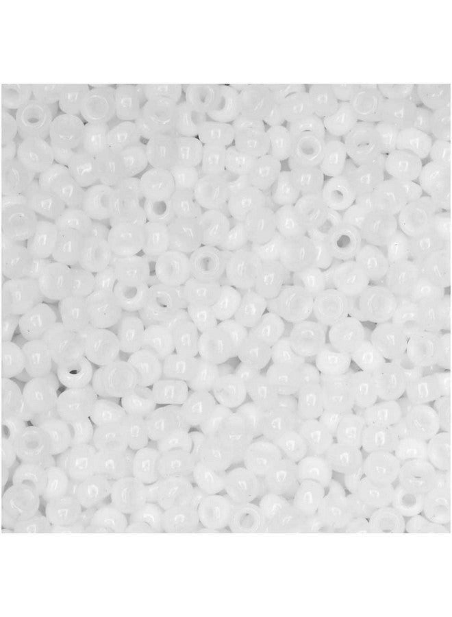 ميوكي حبات البذور الزجاجية المستديرة اليابانية ميوكي غير الشفافة من ميوكي 11/0 تقريبًا 24 جرام أنبوب 5 بوصة