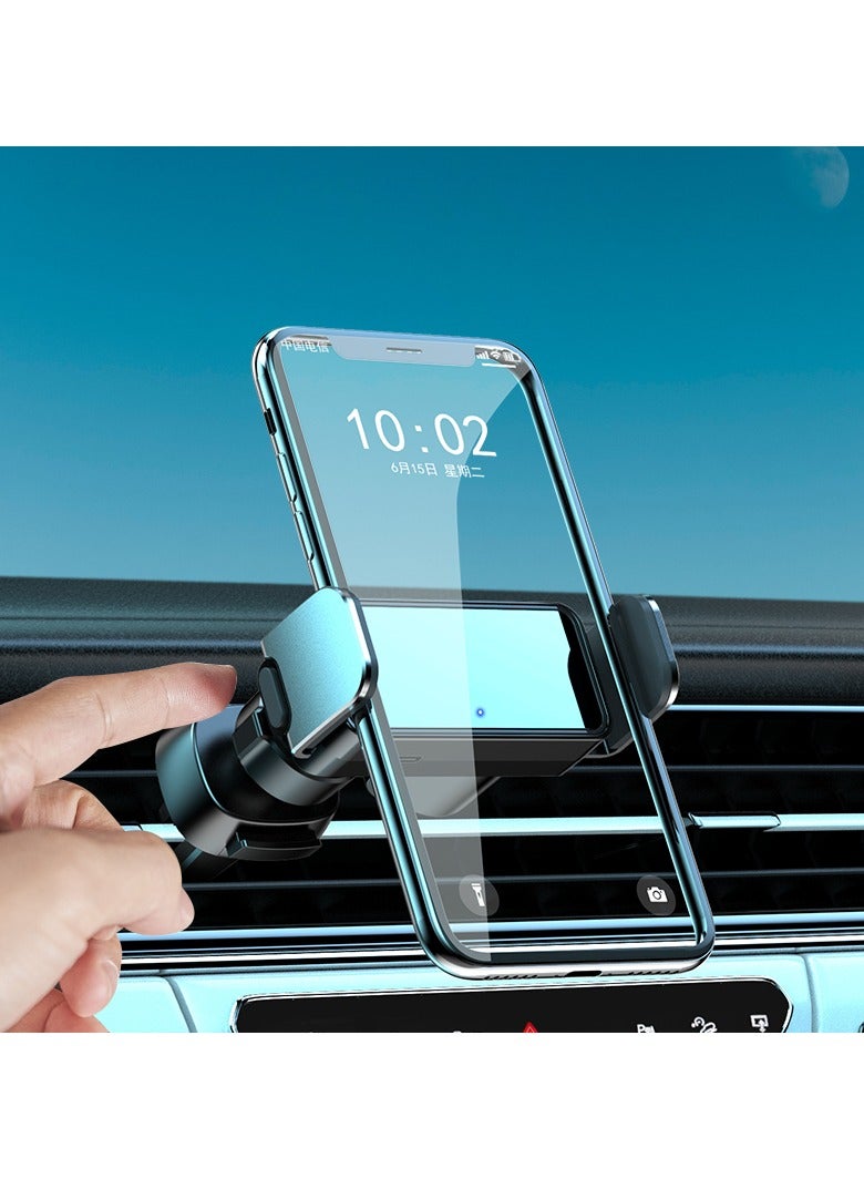 Universal Phone Holder for Car Powerful Suction Hands-Free Cell Phone Mount Car Phone Holder for Car Dashboard Windshield Air Vent Compatible for All Smartphones - Image 2