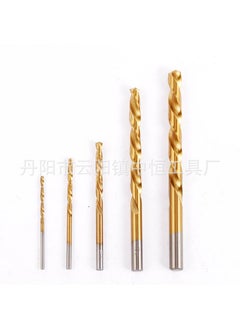 Generic 10pc left-hand twist drill screw extractor iron box suit 4241 high speed steel 5pc British left-hand drill bit 5pc long metric left drill (3.2 4.8 6.4 8.0 8.7) opp bag 