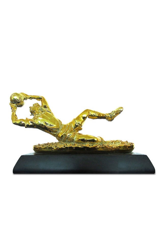 Generic Boot Designed Football Trophy Gold
