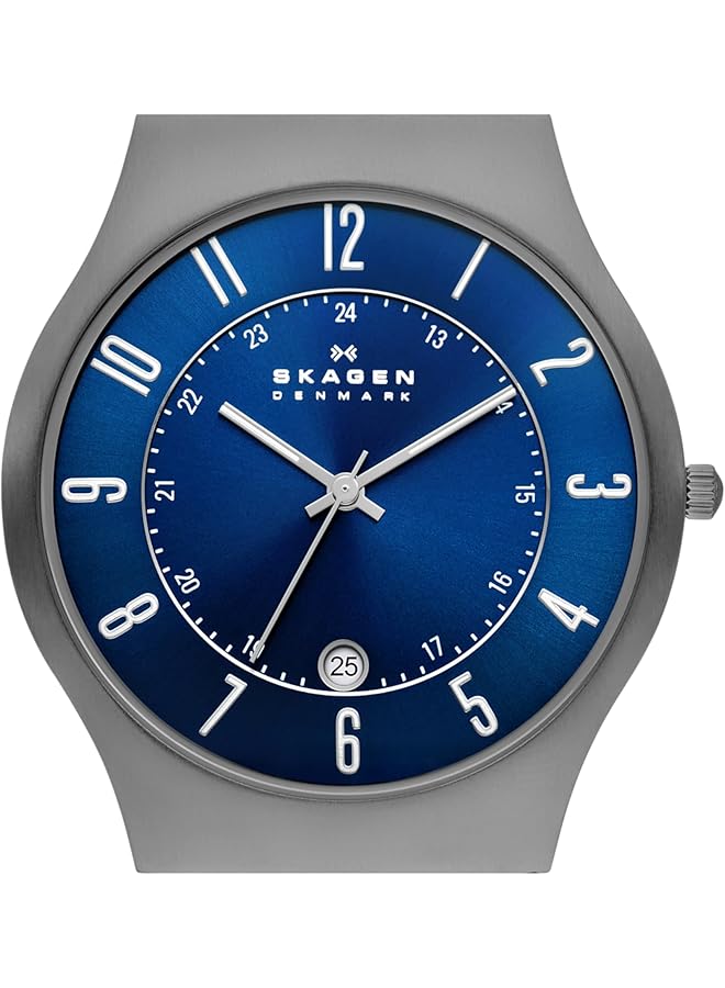 سكاجين ساعة صندبي للرجال بسوار من الفولاذ المقاوم للصدأ أو الجلد - Image 3