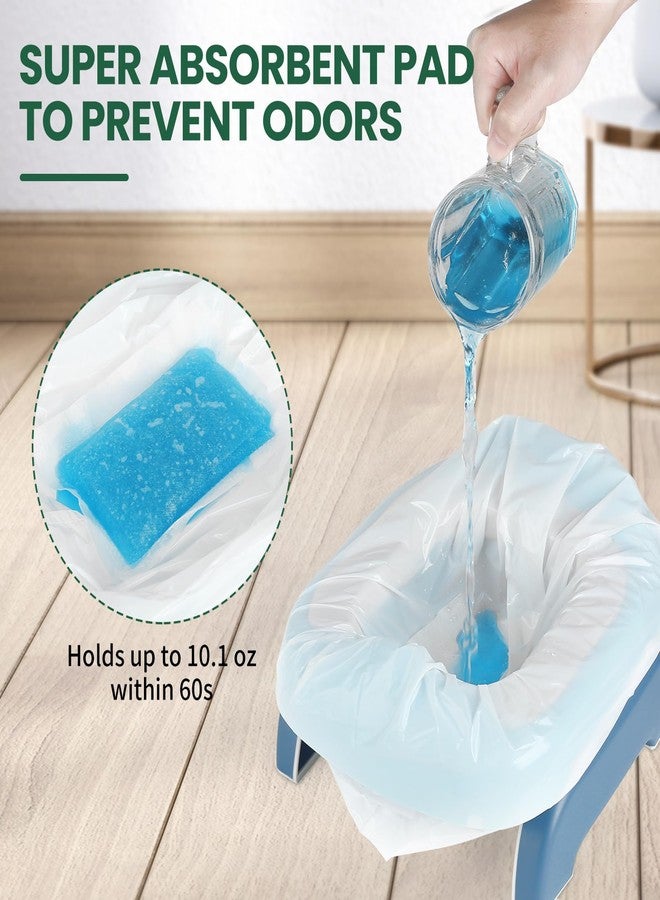 Roamall 36 Packs Potty Bags for Portable Toilet Disposable Travel Potty Liners fit for OXO Tot 2-in-1 Go Potty Universal Portable Potty Chair Liners Leakproof Refill Potty Bags with Absorbent Pads - Image 4