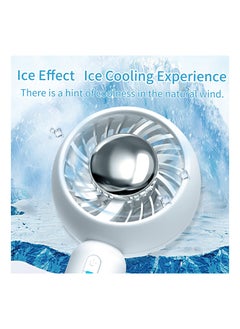 Y&D Personal Handheld Fan Instant Cooling Rechargeable 10 seconds cooling up to 12℃ 3 Speed Adjustable Portable Face Fan for Kids Girls Woman Man Home Office Outdoor Travel  - Image 3