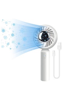 Y&D Personal Handheld Fan Instant Cooling Rechargeable 10 seconds cooling up to 12℃ 3 Speed Adjustable Portable Face Fan for Kids Girls Woman Man Home Office Outdoor Travel  - Image 1