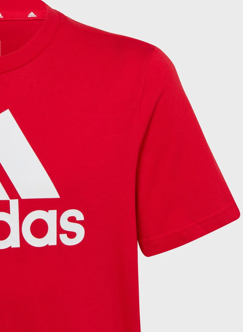 Adidas Youth Essential Big Logo T-Shirt