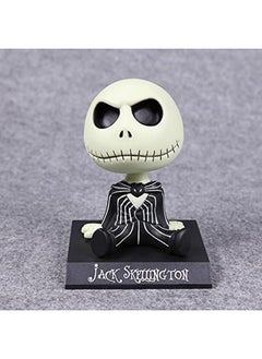 Trunkin Trunkin Jack Skellington Bobblehead Action Figure Bobble Head Black  - Image 1