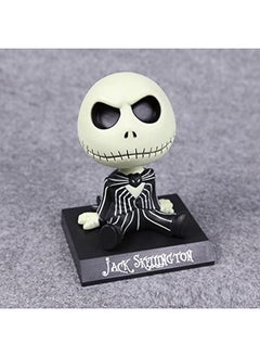 Trunkin Trunkin Jack Skellington Bobblehead Action Figure Bobble Head Black  - Image 5