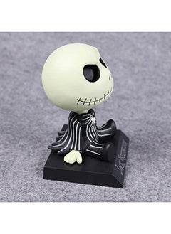 Trunkin Trunkin Jack Skellington Bobblehead Action Figure Bobble Head Black  - Image 4