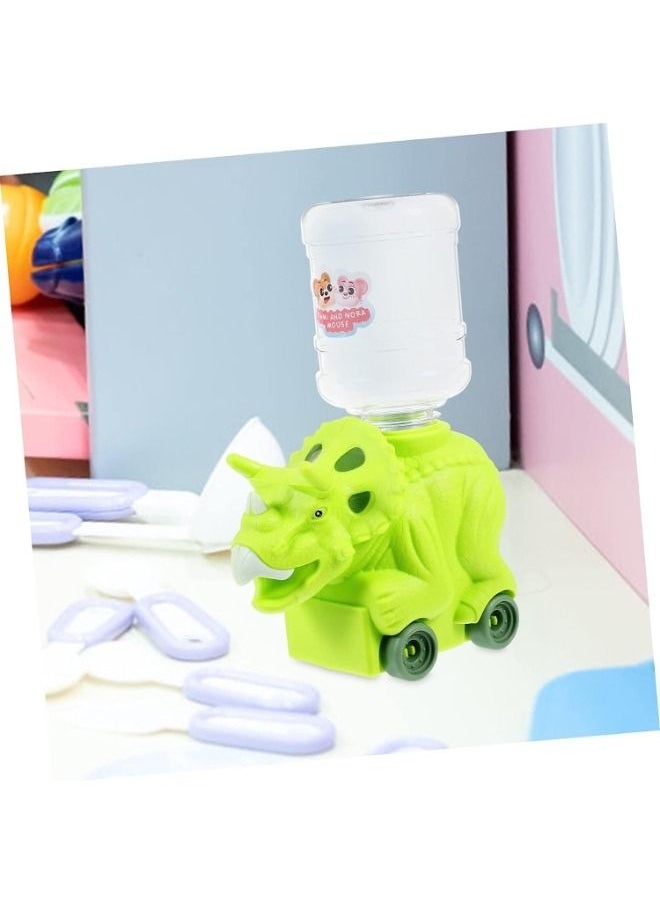 Animal Mini Cute Simulated Water Dispenser Toy with Small Paper Cups Set  - Image 3