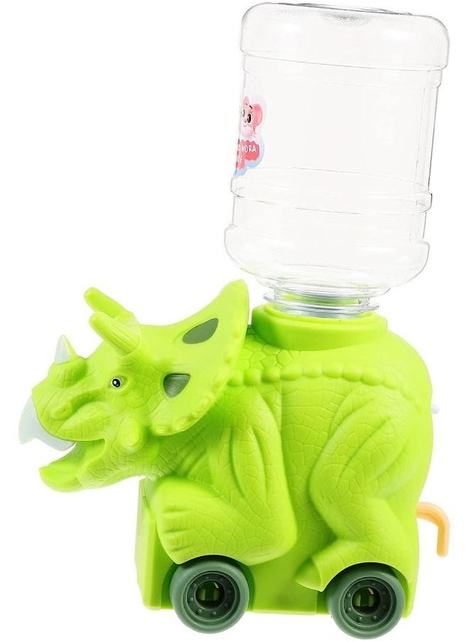 Animal Mini Cute Simulated Water Dispenser Toy with Small Paper Cups Set  - Image 1