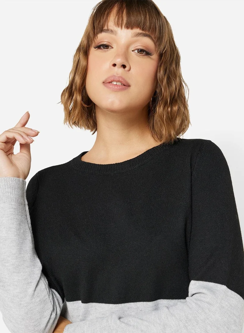 فيرو مودا Recycled Colourblock Mini Dress