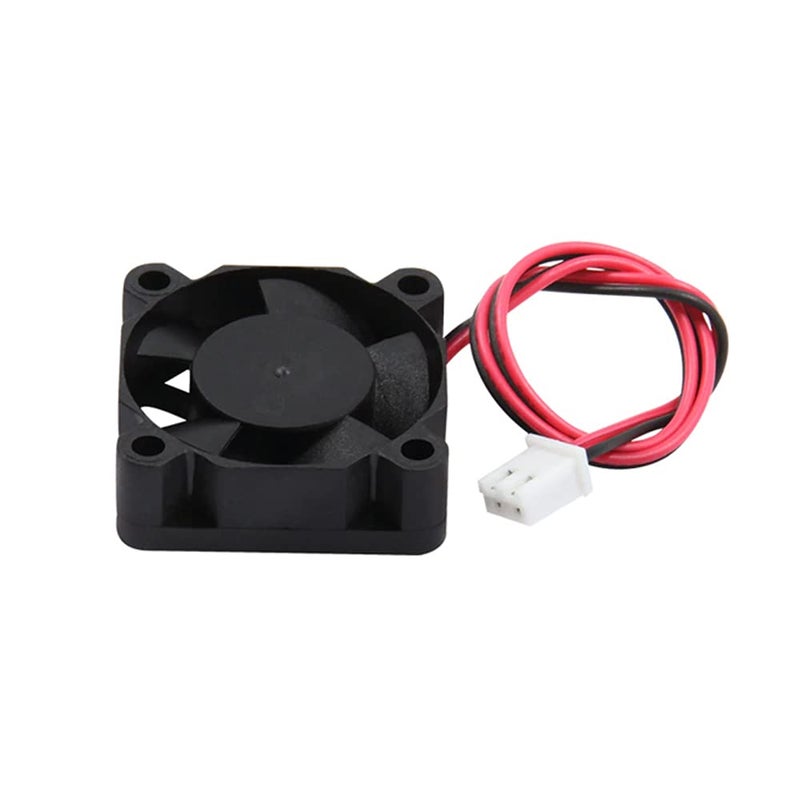 TESSERACT 30 x 30 x 10mm 12V Fan DC I Brushless Cooling Fan 3010 DC 12V Compatible with 3D Printer Extruder Hotend V6 V5 CPU I 2 Pin JST-XH Connector, 15 cms wire length (Quantity 1 x 3010 12V Fan) - Image 3