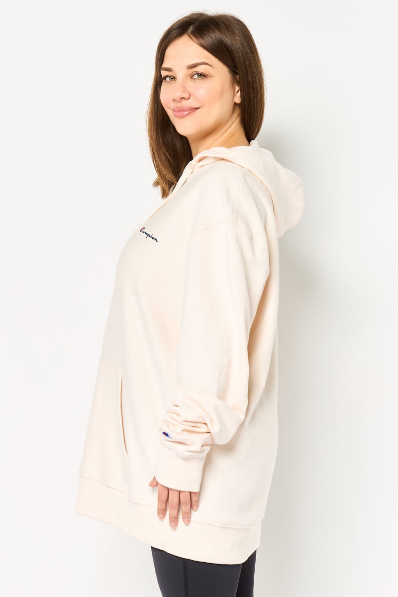 Champion Men Sportswear Fit Long Sleeve Outdoor Hoodie, Peach - Image 3