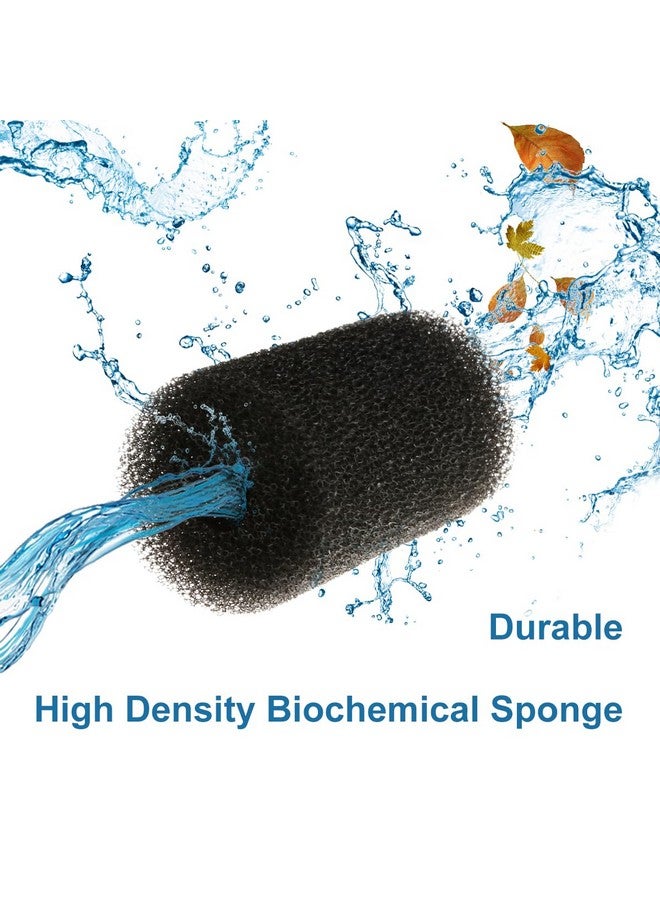 Senzeal 4PCS Pre-Filter Foam Sponge Roll Aquarium Filter Intake Cover for Aquarium Fish Tank(Medium) - Image 3