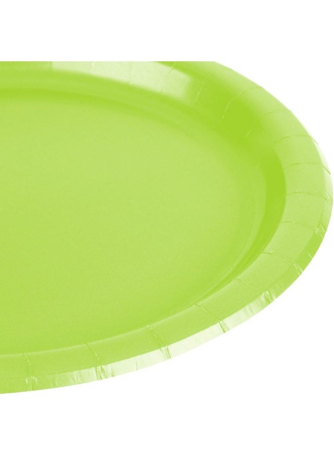 Amscan 64015-53 Kiwi Green Dessert Paper Plates Party Pack 18cm-20 Pcs - Image 3