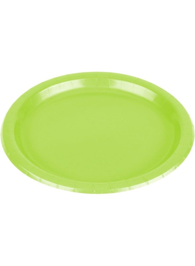 Amscan 64015-53 Kiwi Green Dessert Paper Plates Party Pack 18cm-20 Pcs - Image 2