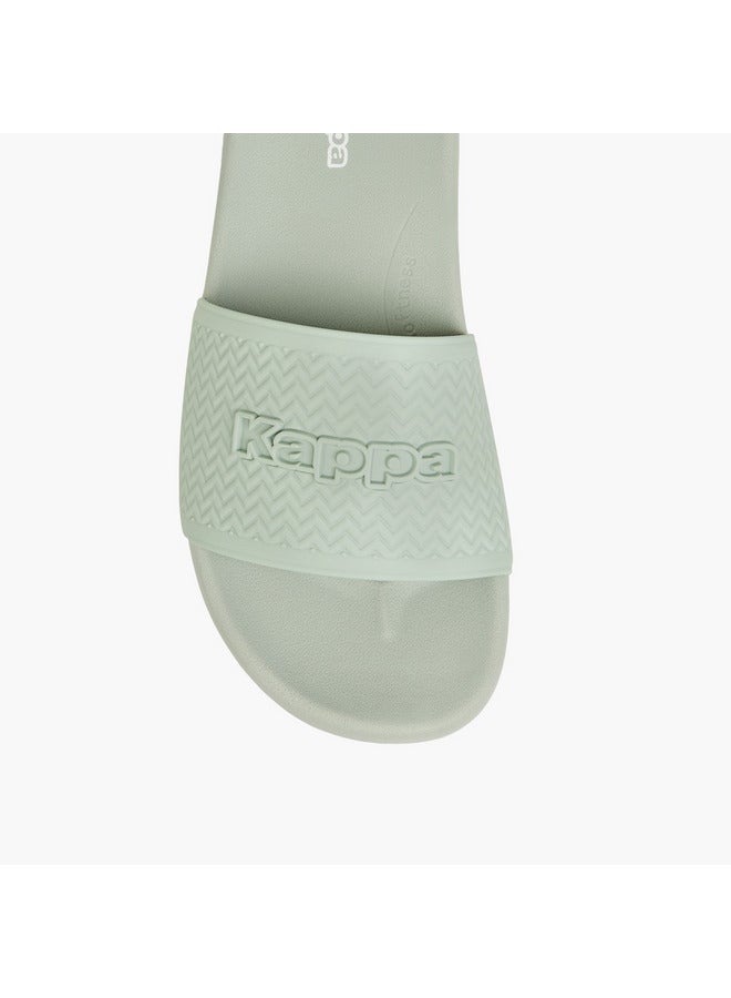 Kappa Women's Logo Embossed Flip Flops - Image 3