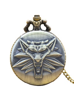 NIBEMINENT Vintage Metal Analog Pocket Watch Unisex Casual Style  - Image 1