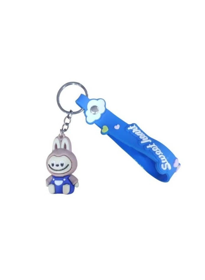 Generic Labobo Game Keychain, Cute 3D Plastic Keychain, Cartoon Design 