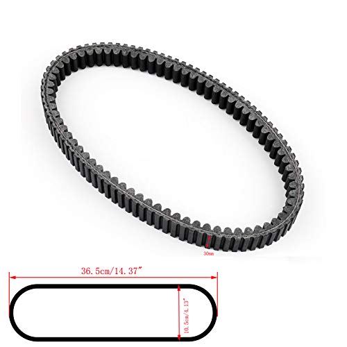 Bruce & Shark Drive Belt for Arctic Cat 350/366/400/425/450/500 XC450 KYMCO MXU 375 0823-228 Bruce & Shark - Image 3