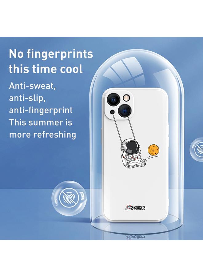 S-TOP Case For iPhone 13 Pro Max Astronaut Swinging Pattern TPU Phone Case - Image 3