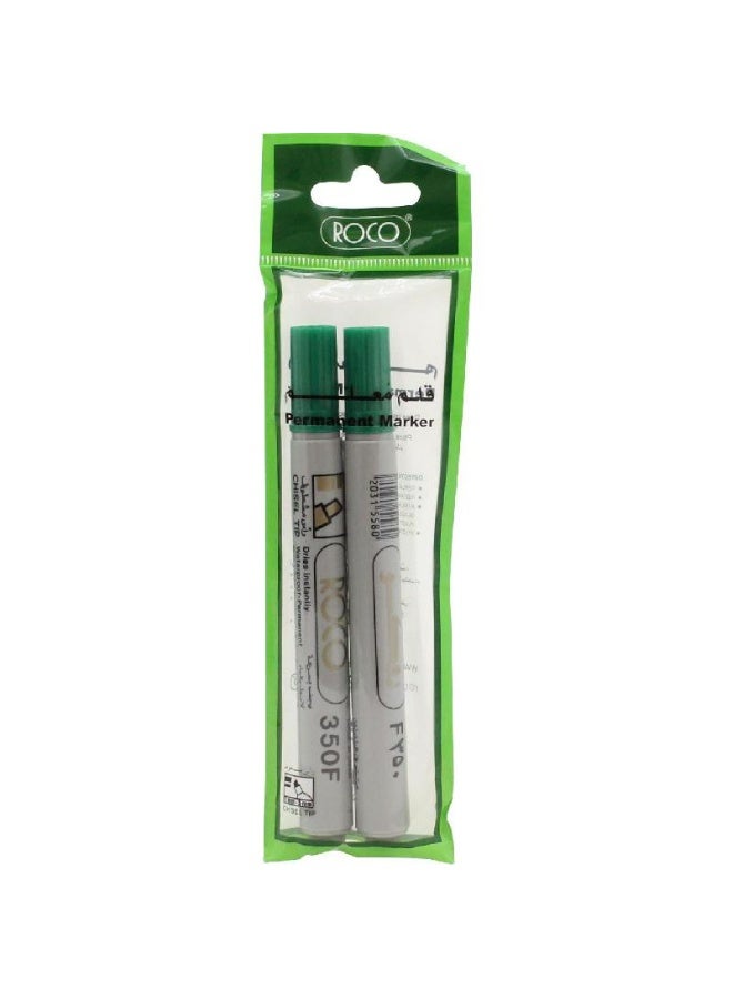 Whiteboard Marker Green Pack of 2