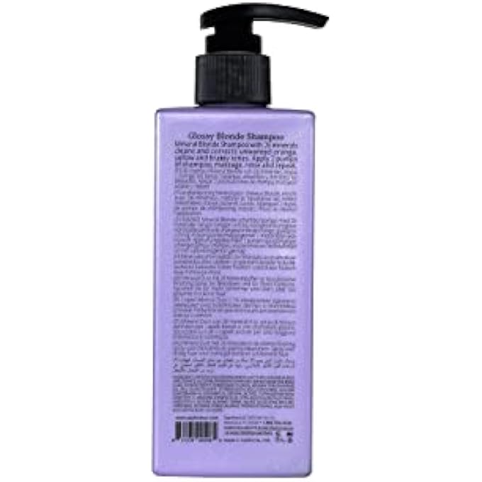 Saphira GLOSSY BLONDE SHAMPOO FOR NATURAL, BLEACHED, AND COLOR-TREATED BLONDE HAIR, SULFATE-FREE, PARABEN-FREE, HEALS, CLEANSES, REPLENISHES AND HYDRATES BLONDE HAIR, 250ML - Image 2