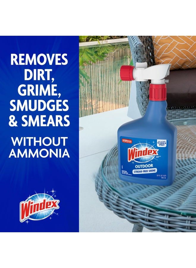 Windex Outdoor Glass & Patio Concentrated Cleaner, 2 ct, 32 fl oz - Image 5