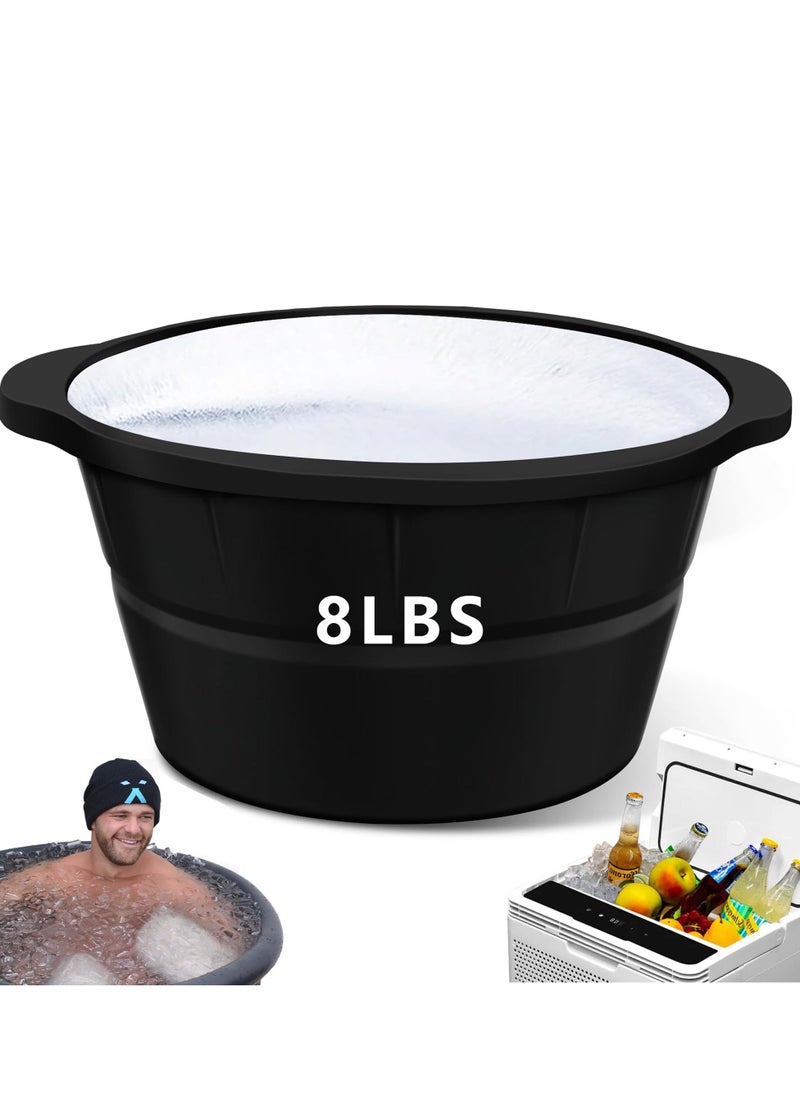 Generic - Extra Large Ice Block Mold, Ice Block Mold for Ice Bath, 8 LBS Reusable Silicone Extra Large Ice Cube Mold Accessory Ice Tray, Large Ice Mold for Cold Plunge or Coolers, Big Ice Tray - Image 1