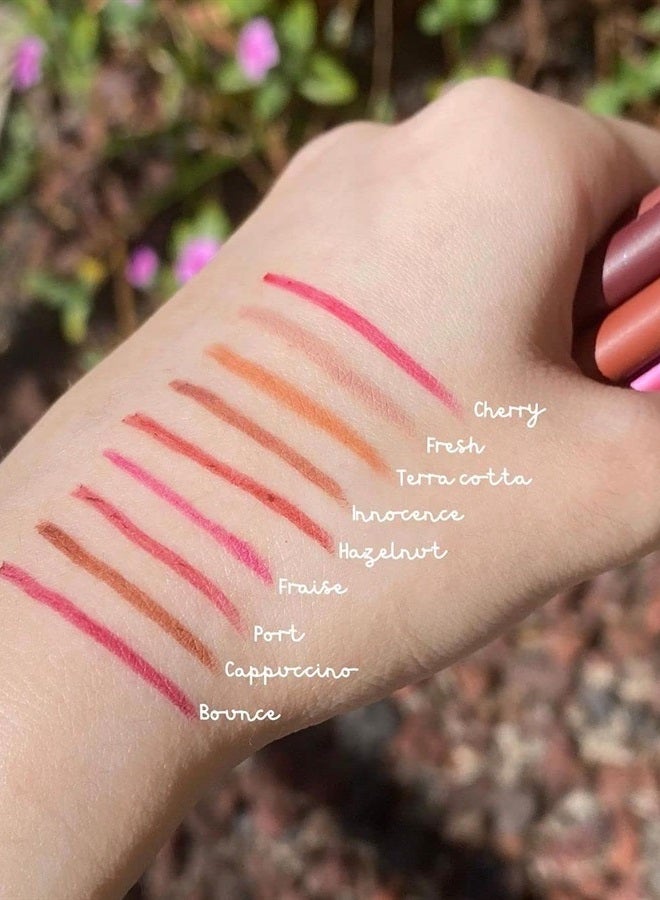 Zuzu Luxe Lip Pencil (Cappuccino- Cinnamon/Warm), Lipliner Infused with Jojoba Seed Oil, Aloe for ultra hydrated lips. Natural, Paraben Free, Vegan, Gluten-free,Cruelty-free, Non GMO, 0.04 oz. - Image 5