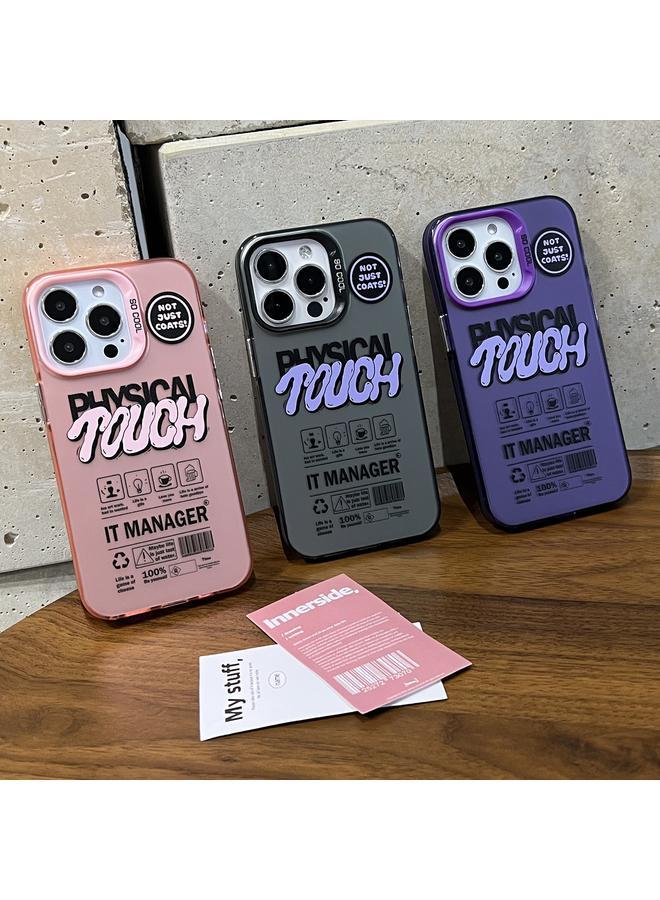 S-TOP Case For iPhone XR English Label Double-sided Frosted Phone Case - Image 2