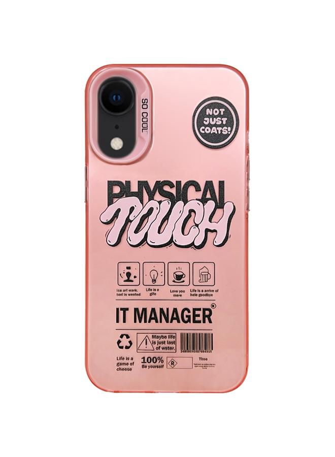 S-TOP Case For iPhone XR English Label Double-sided Frosted Phone Case - Image 1