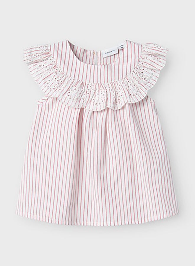 NAME IT Name It Newborn Girls Filine Short Dress  - Image 3