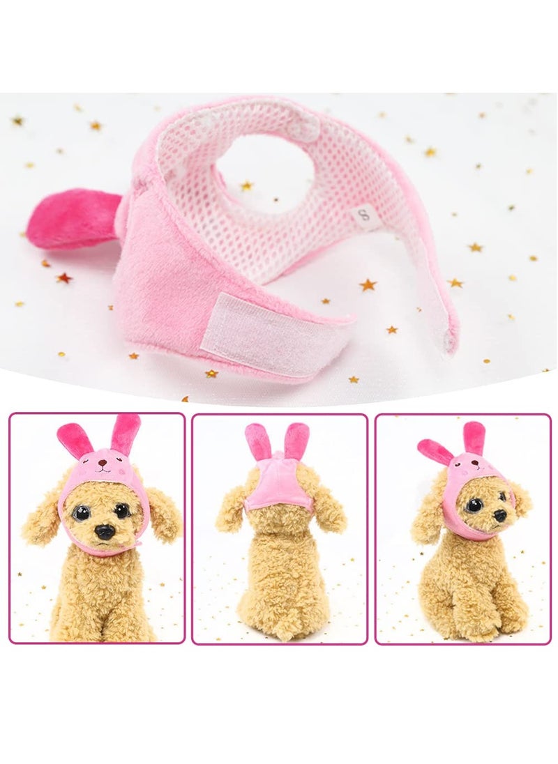 SYOSI - SYOSI Pet Rabbit Ears Hat Cartoon Pet Outfits, lovely Rabbit Ear Hat Rabbit Ears Pet Headband, Breathable Pet Headwear for Cats Small Dogs Daily Party Dress Up - Image 1
