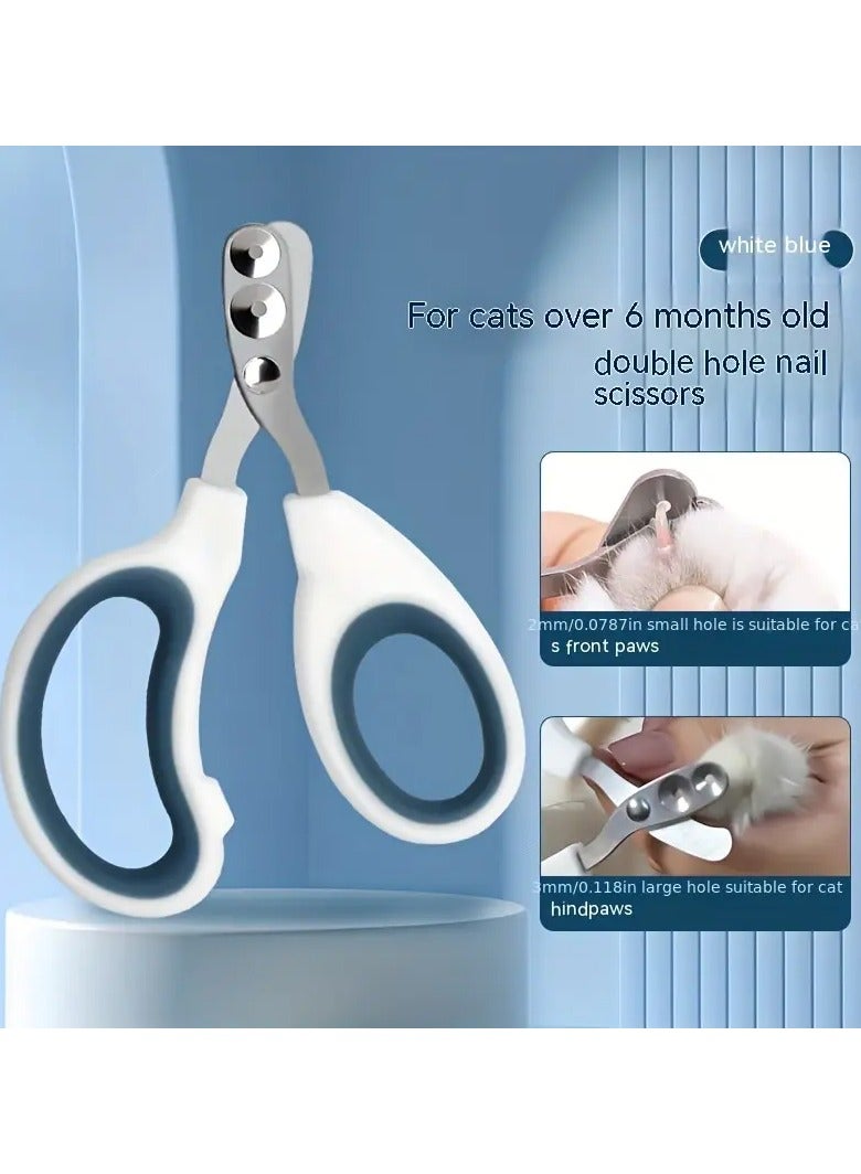 Goolsky Pet Nail Clippers For Small Animals - Best Cat Nail Clippers & Claw Trimmer For Home Grooming Kit - Image 1