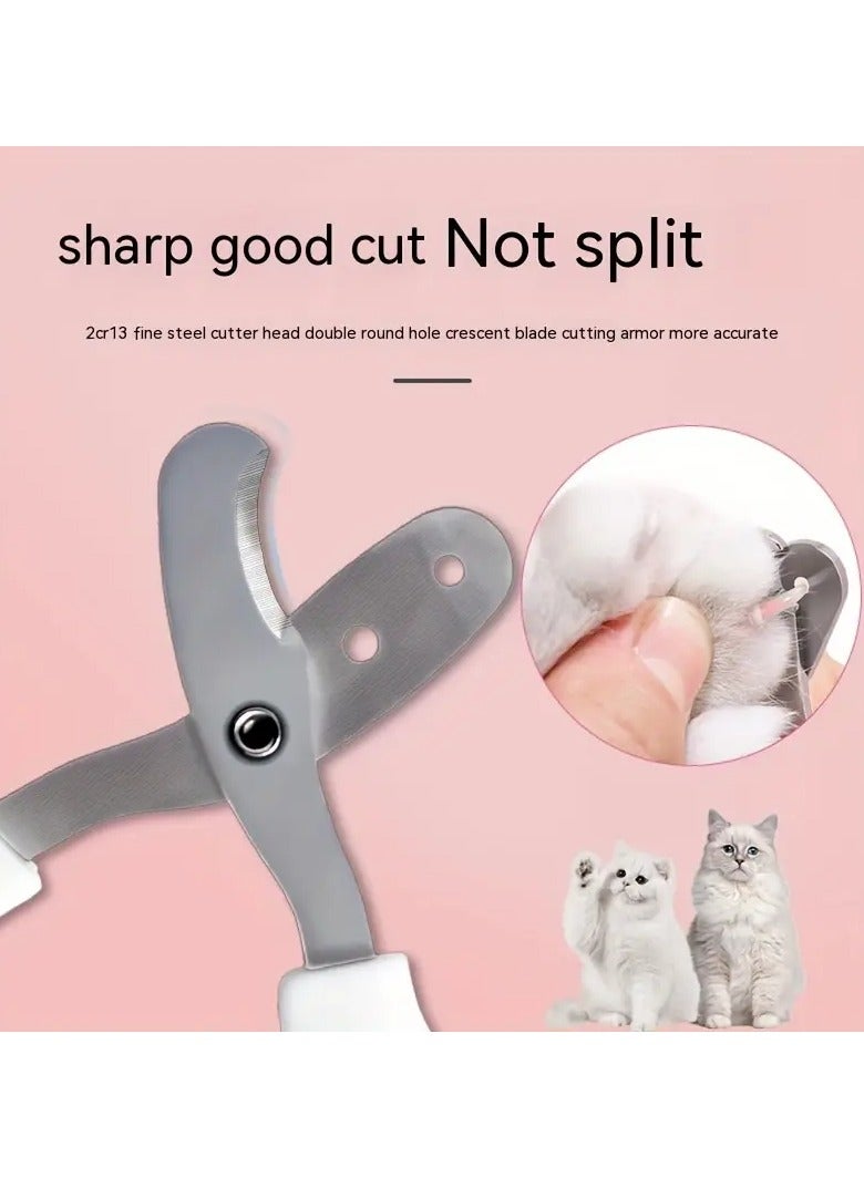 Goolsky Pet Nail Clippers For Small Animals - Best Cat Nail Clippers & Claw Trimmer For Home Grooming Kit - Image 3