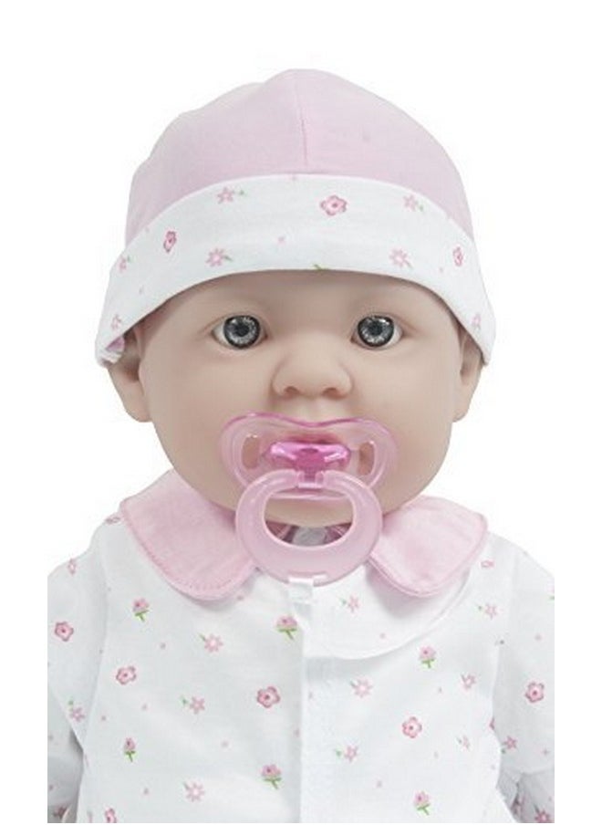 JC TOYS Caucasian 20Inch Large Soft Body Baby Doll La Baby Washable Removable Pink Outfit W Hat And Pacifier For Children 2 Years +  - Image 3