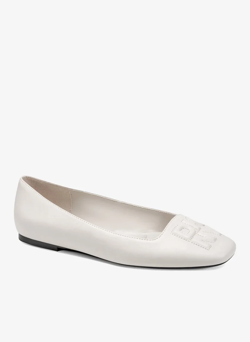 DKNY SOFT WHITE Darianne Wide - Ballet Flats for Women | Best Price UAE