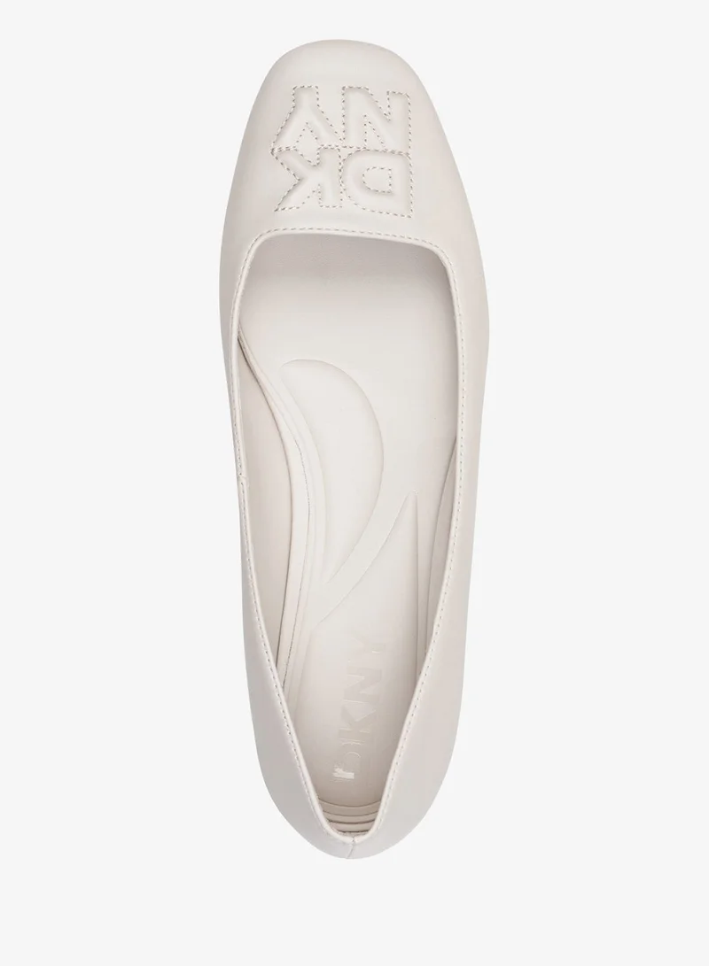 DKNY SOFT WHITE Darianne Wide - Ballet Flats for Women | Best Price UAE