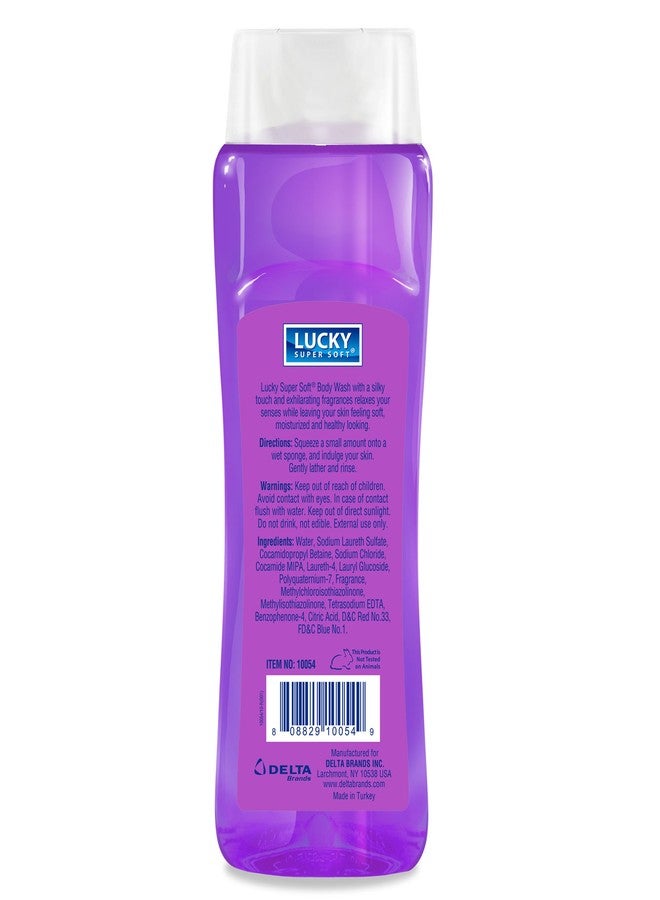Lucky Super Soft Body Wash, Lavender, 15 Ounce - Image 2