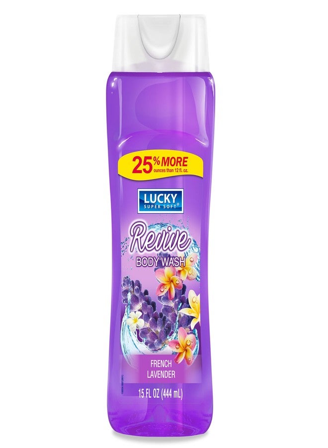 Lucky Super Soft Body Wash, Lavender, 15 Ounce - Image 1