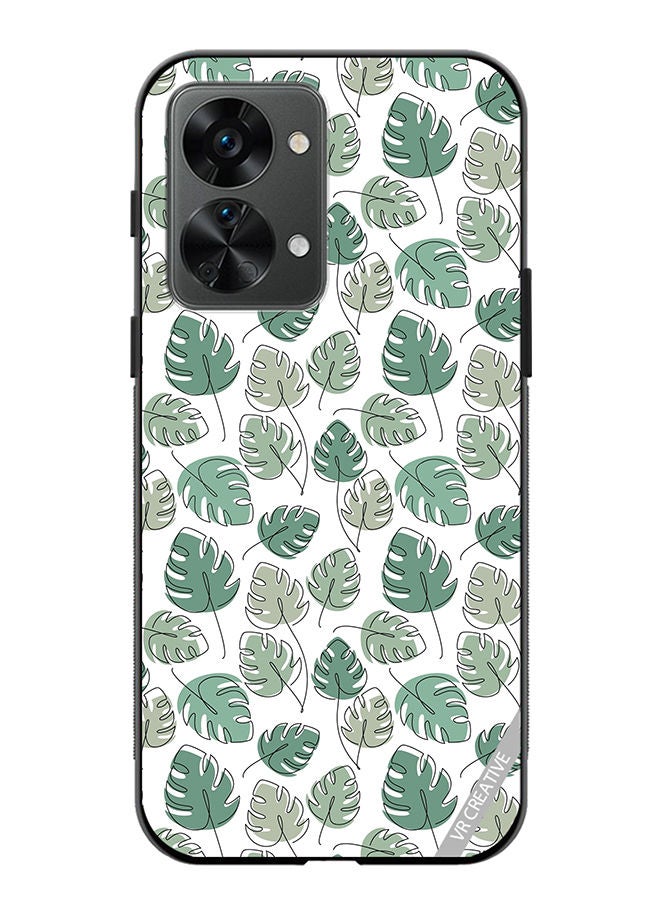 VR CREATIVE Protective Case Cover For OnePlus Nord 2T Flower Design Multicolour - Image 1