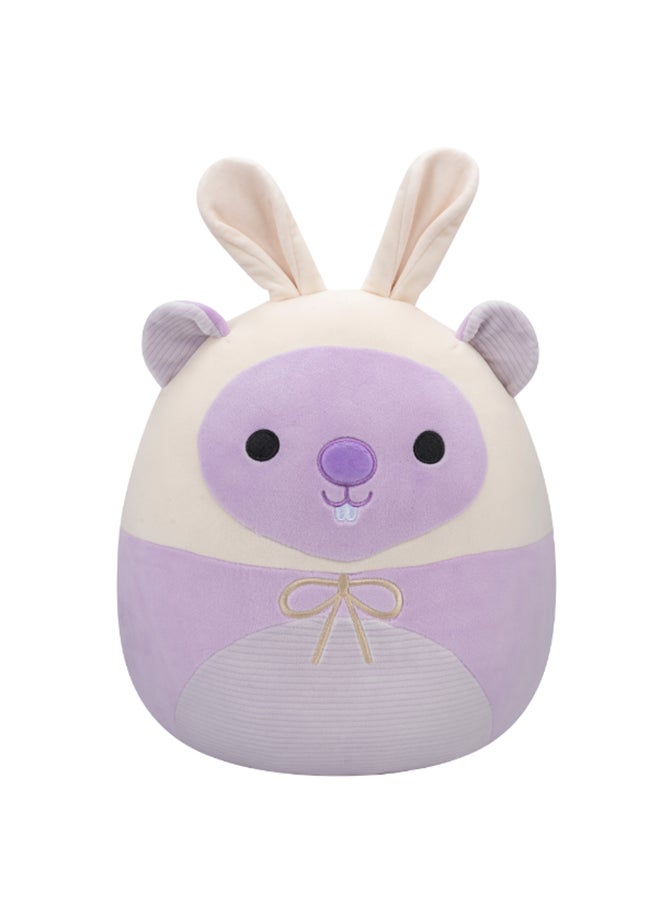 Squishmallows 5 inch Javari the Lavender Groundhog , Officially Licensed Kellytoy Plush Toy, Colorful Soft Toy, Gift for Kids, Girls & Boys Washable Squishy Stuff Toy Multicolor All Age  - Image 1